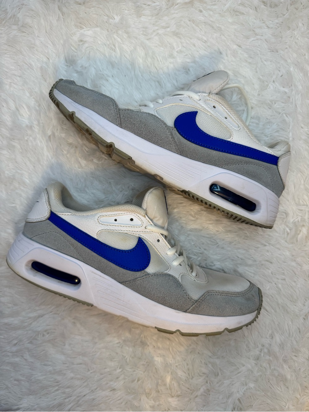 Nike Air Max SC White Game Royal Blue Mens sneakers US 8.5 athletic